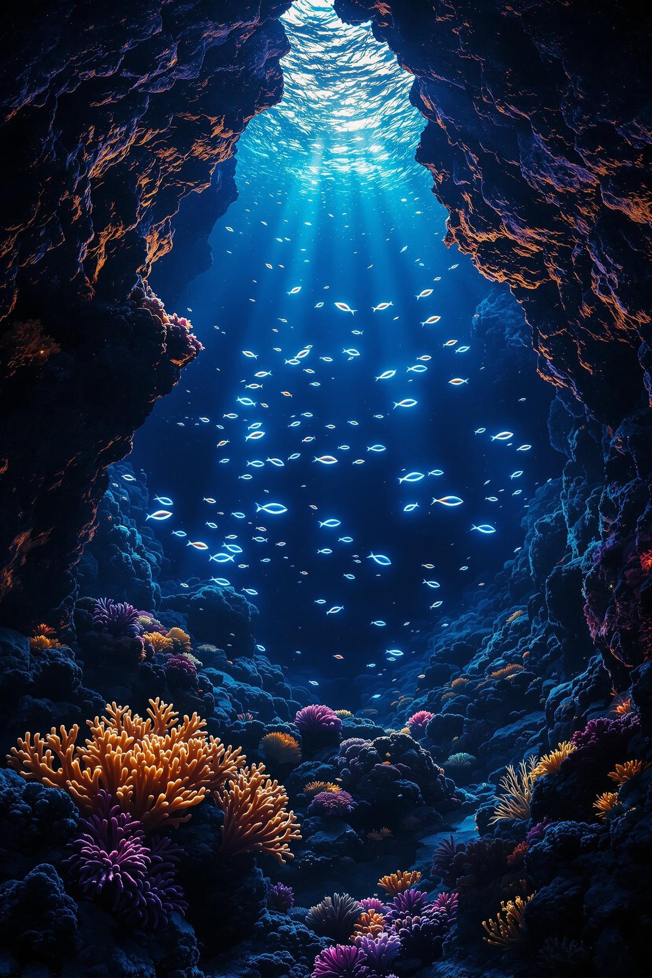 深海探险 海报